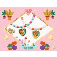   Djeco Ékszerkészítő készlet - Páros szívek - Heart Threading