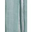 Jollein vintage nagy baldachin Sea Green anyagának közeli képe a varrással és textúrával