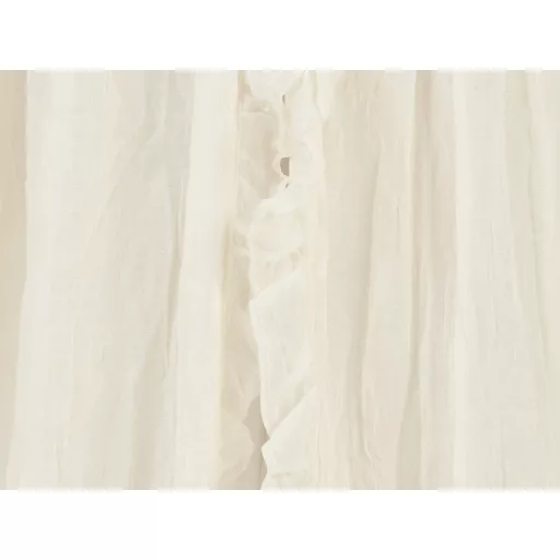 Minimal Vintage óriás baldachin - Ekrü fodros