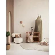Minimal vintage óriás baldachin - Olívazöld