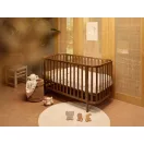 Jollein Mini Teddy Bear pamut ágynemű huzat szett 100x140 cm méretben paplannal és párnával