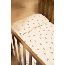 Jollein Mini Teddy Bear pamut ágynemű huzat szett 100x140 cm méretben paplannal és párnával