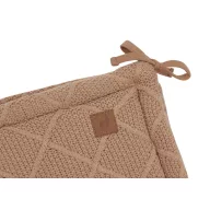 Minimal rácsvédő Check knit - Biscuit