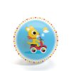 DJECO Gumilabda, ∅ 12 cm - Bájos verseny - Cute race Ball