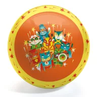   DJECO Gumilabda, ∅ 22 cm - Szuper hősök - Super heroes ball