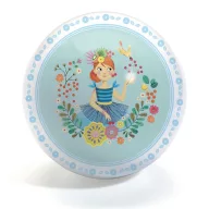   DJECO Gumilabda, ∅ 22 cm - Cseresznyés lányka - Miss Cherry Ball