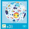 DJECO Felfújható labda, ∅ 35 cm - Halacskák - Fishes ball