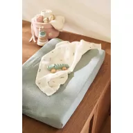 Jollein pelenkázó lap huzat - Sea green frottír