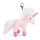 Bukowski plüss kulcstartó - Pale pink unikornis