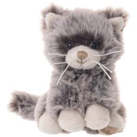 Bukowski plüss kulcstartó - Kitti cica sötétszürke