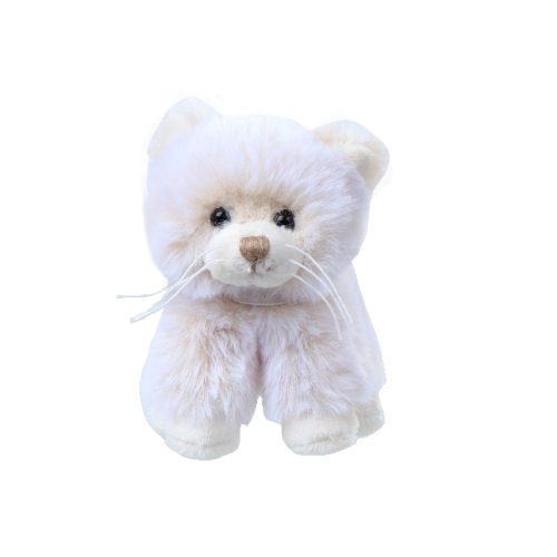 Bukowski plüss kulcstartó - Catty cica fehér