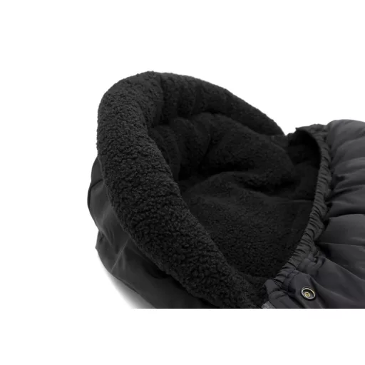 Minimal bundazsák - Fekete teddy