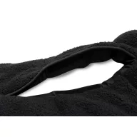 Minimal bundazsák - Fekete teddy