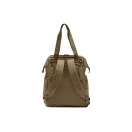 Jollein Quilted Quinn Bronze steppelt pelenkázó hátizsák szemből