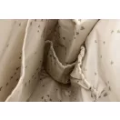Jollein Quilted Quinn Bronze steppelt pelenkázó hátizsák szemből