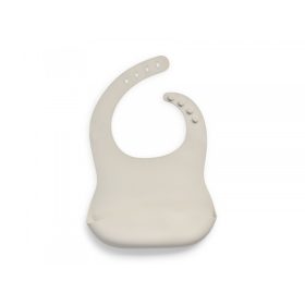 Minimal szilikon előke - Bézs