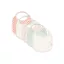 Jollein Pretty picnic 5 darabos pamut baba előke szett kockás és virágos mintákkal