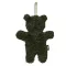 Jollein Teddy zöld bouclé cumikendő maci formában, fehér akasztóval