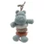 Jollein Hippo Happy felhúzható zenélő víziló babajáték puha rétegekkel és felakasztóval