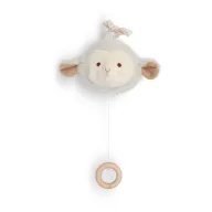 Jollein felhúzható zenélő babajáték Sheep Sonny bárány fej fa karikás húzózsinórral
