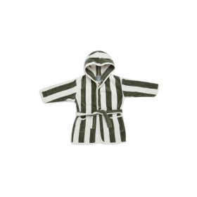 Minimal fürdőköntös 1-2 éveseknek - Levélzöld