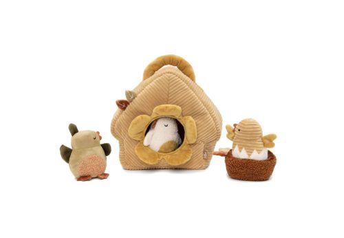 Minimal Tiny Park fejlesztő játék szett - Madárkák a házikóban