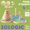 Djeco Logikai játék - Toronyépítő - Tour d'Hanoi - FSC 100%