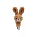 Jollein Bunny Luz plüss nyuszi rágóka szemből nézve hosszú fülekkel