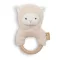 Jollein Alpaca Paco plüss rágóka puha bézs figurával és texturált rágógyűrűvel