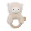 Jollein Alpaca Paco plüss rágóka puha bézs figurával és texturált rágógyűrűvel