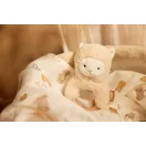 Jollein Alpaca Paco plüss rágóka puha bézs figurával és texturált rágógyűrűvel