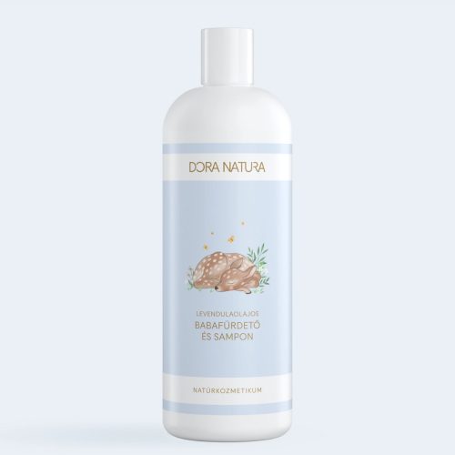 Dora Natura Levendulaolajos babafürdető és sampon – 500 ml