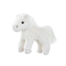 Bukowski plüss póni - Fehér - 15 cm
