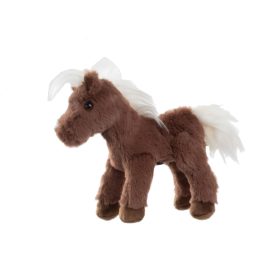 Bukowski plüss póni - Csokoládé - 15 cm