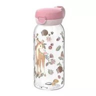 Little Dutch kulacs flip kupakkal 600 ml Forest Friends erdei minta rókával és gombákkal