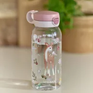 Little Dutch kulacs flip kupakkal 600 ml Forest Friends erdei minta rókával és gombákkal