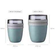 MEPAL ételdoboz ellipse mini - vivid mavue