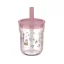 Little Dutch gyerek pohár szívószállal 250 ml - Fairy Garden őzikés mintával