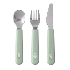   Little Dutch gyerek evőeszköz készlet (3 db) - Little Farm