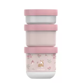   Little Dutch gyerek snack box készlet 3 db-os - Fairy Garden