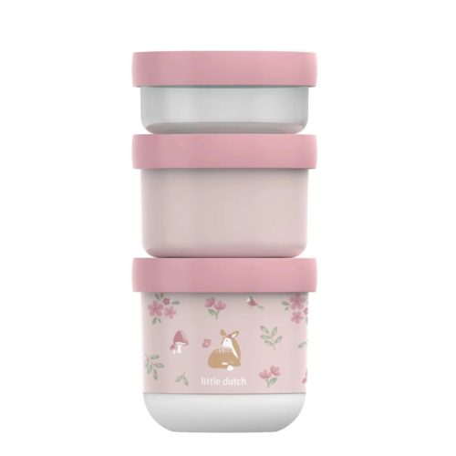 Little Dutch gyerek snack box készlet 3 db-os - Fairy Garden