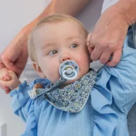   BIBS x LIBERTY Colour Eloise cumiszett - 1-es méret Viola és mályva