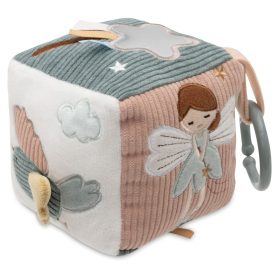 Minimal szenzoros plüss kocka - Lovely Birds