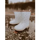 Mrs Ertha Wellies gumicsizma – Flower buds glitter