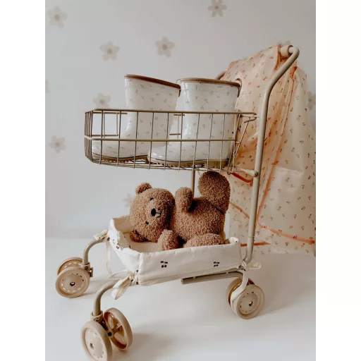 Mrs Ertha Wellies gumicsizma – Flower buds glitter