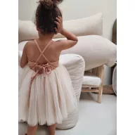 Mrs Ertha Rosie tüll ruha - Blush