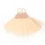 Mrs Ertha Rosie tüll ruha - Blush