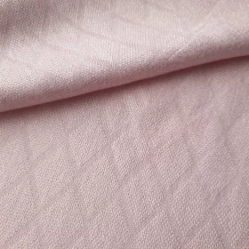   Light bambusz babatakaró rombusz 75x75 - Vintage rózsaszín