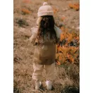 Mrs Ertha Drizzles Little Daisys vízálló gyerek esőkabát kapucnival és cipzárral, virág mintával