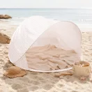 Mrs Ertha UV szűrős nagyméretű strandsátor - Organic Squares - Csomagolássérült